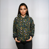 Levi’s Floral Hoodie - M